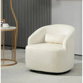 360-Degree Swivel Barrel Accent Chair