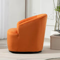 360-Degree Swivel Barrel Accent Chair
