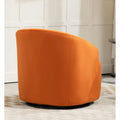 360-Degree Swivel Barrel Accent Chair