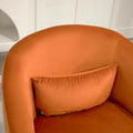 360-Degree Swivel Barrel Accent Chair