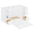 Full-Size Murphy Bed with Storage Drawers
