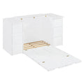 Full-Size Murphy Bed with Storage Drawers