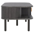 SAFAVIEH Home Tealla 2-Door Tambour Coffee Table - 43"W x 22"D x 17"H