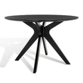SAFAVIEH Couture Meiko 46-Inch Round Dining Table - Dimensions: 46" W x 46" D x 30" H