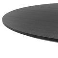 SAFAVIEH Couture Meiko 46-Inch Round Dining Table - Dimensions: 46" W x 46" D x 30" H